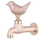 動物水道蛇口シリーズ・こまどり型｜真鍮製寒冷地仕様水道水栓口